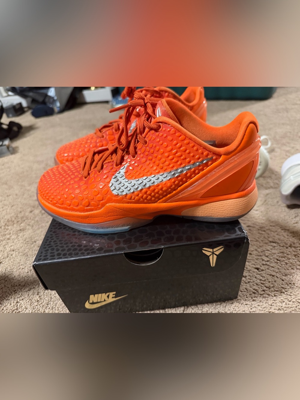 KobeVI orange size 5